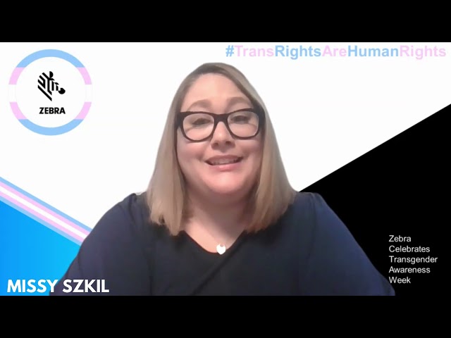 Zebra Celebrates Transgender Awareness Week