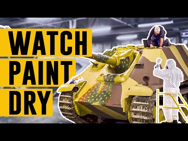 Watch Paint Dry: The Jagdpanther! | The Tank Museum