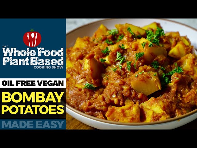 Healthy Vegan Bombay Potatoes » Fall comfort food you need! (oil-free)
