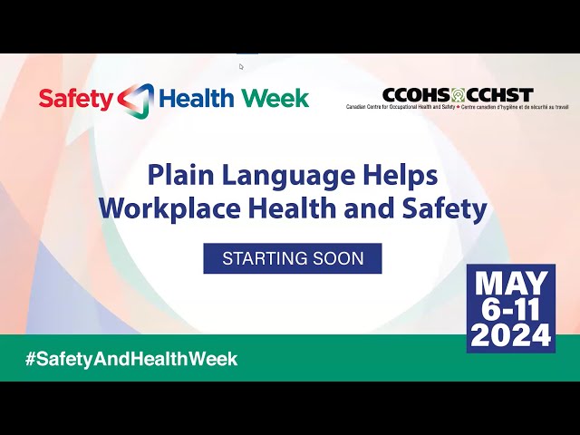 Plain Language Helps Workplace Health and Safety