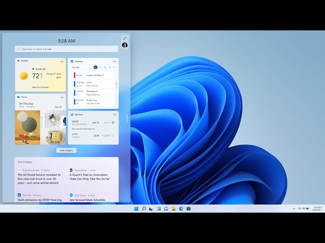Watch the inside story about Windows 11 Widgets