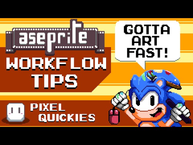 Aseprite Quick Tips! Pixel Quickies! Tutorial