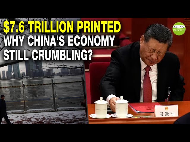 CCP officials are desperate: Money printing machines are smoldering, but the economy is terrible