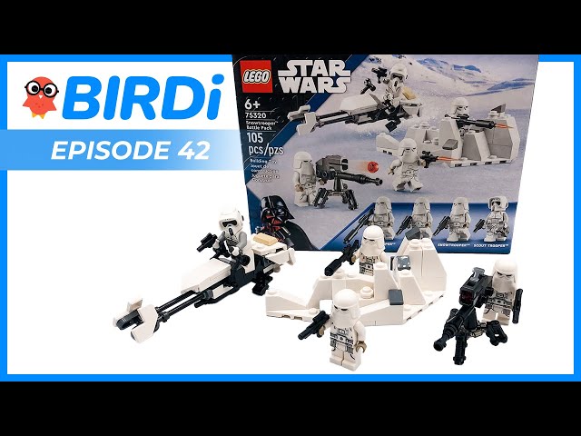 LEGO Star Wars Snowtrooper Battle Pack / Building & Review