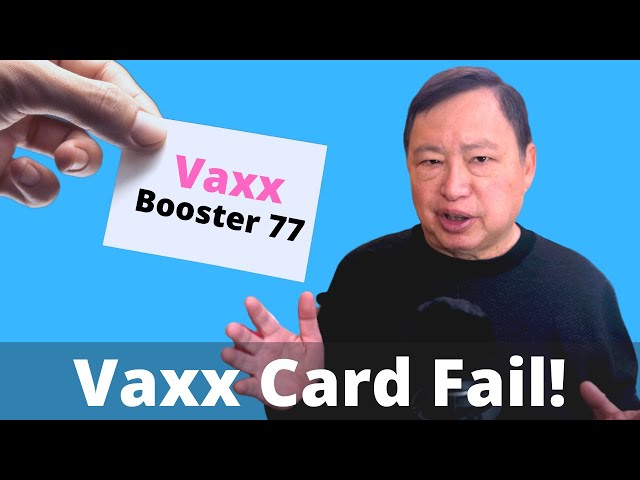 Vaxx Card Checks Will Not Protect You! No Controversial Arguments. Just Common Sense.