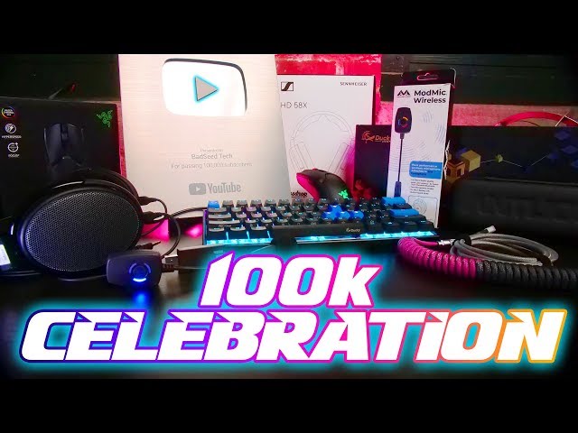 100k Subscriber Celebration: BIGGEST Giveaway EVER [CLOSED]