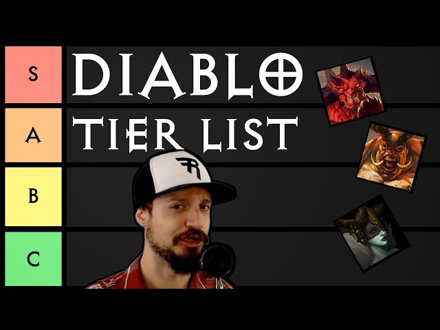 Diablo Tier List - Rhykker Ranks the Villains of Diablo
