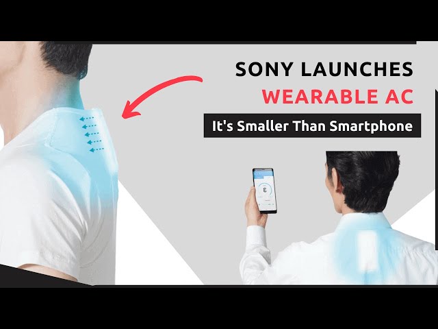 "Reon Pocket" - Sony Launches Wearable Air Conditioner, It's Smaller Than Smartphone