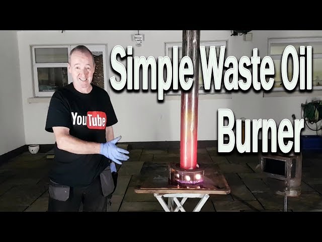 Fantastic Output - TIN CAN - Waste oil Burner