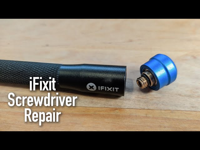 iFixit Screwdriver Blue Top Cap Repair