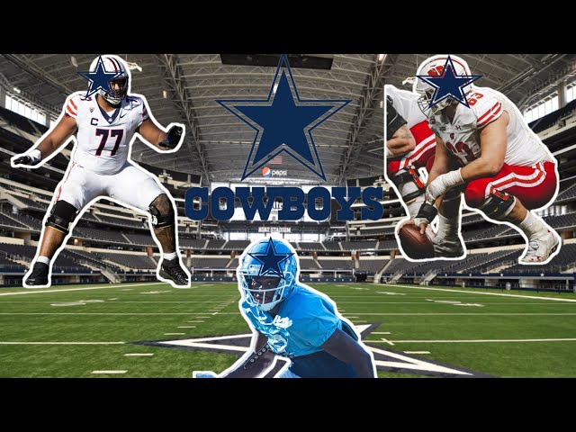 Dallas Cowboys 2024 NFL Mock Draft 3.0 W/Trades|Dallas Involved w/Trade Haul|Tyron Smith Replacement