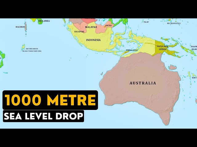 What Happens if Sea Levels Drop by 1000 Metres?