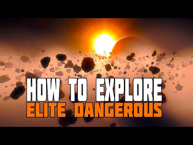 Elite Dangerous - How to Explore (Long Distance Travel, Rare Moons and Nebula)
