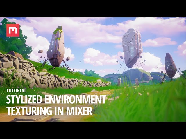 Stylized Environment Texturing in Mixer