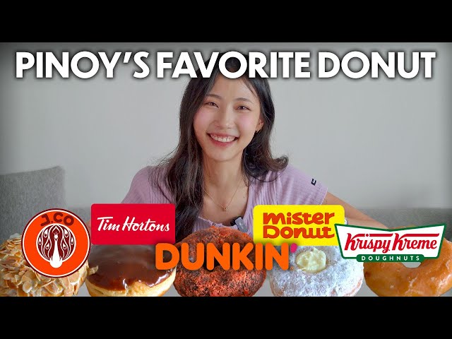 Finding the Best Donut in the Philippines! 🍩🇵🇭