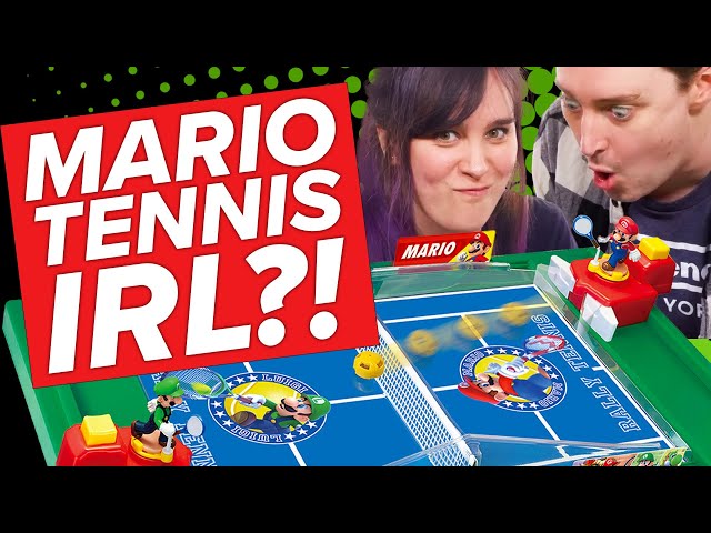Real-Life Mario Tennis is Pure Chaos 🎾