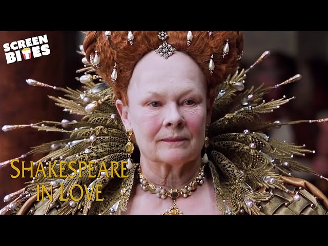 Judi Dench as Queen Elizabeth | A Woman On The Stage | Shakespeare in Love | Screen Bites