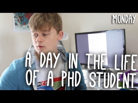 A Week as a PhD Student