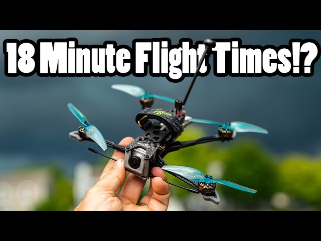 This BNF 4" Long Range Drone Flies for 18 minutes!