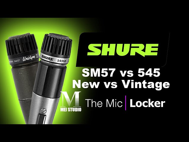 SM57 vs 545 - Vintage vs New