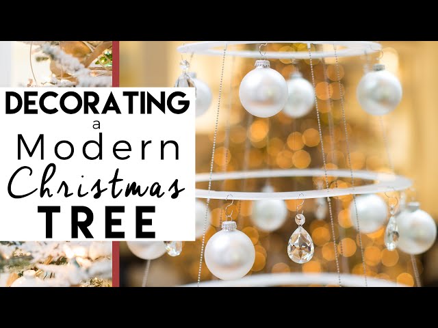 Christmas Decorating | Modern Christmas Tree | Christmas Decorations 2018