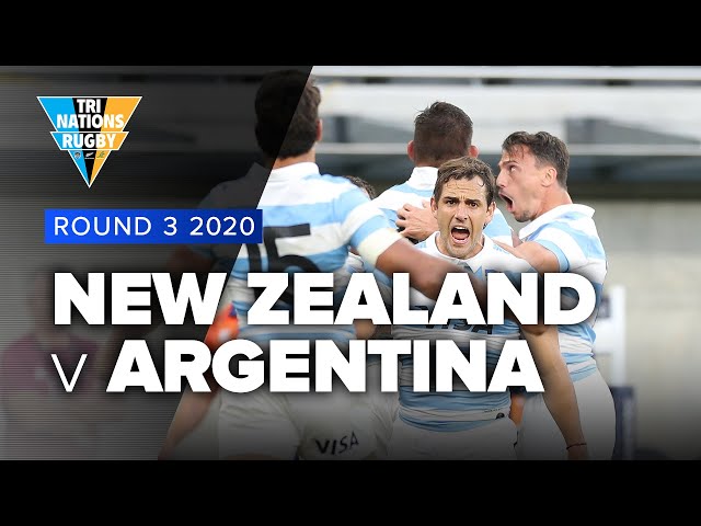 Tri Nations 2020 | New Zealand v Argentina - Rd 3 Highlights