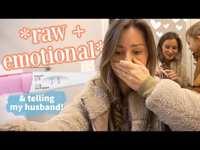 Finding Out I'm pregnant! *RAW Footage & Reaction*