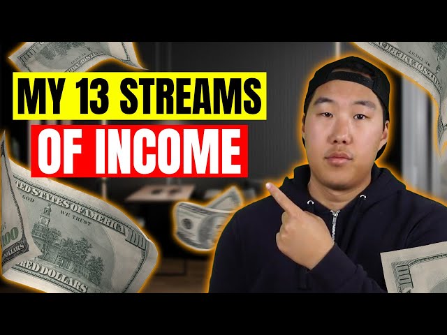 How I Built 13 Income Streams (from age 26 to 30)