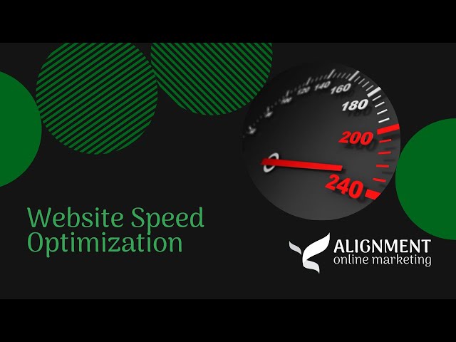 Website Speed Optimization Services | Alignment Online Marketing