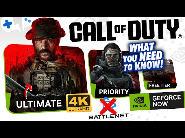 CALL of DUTY on GeForce NOW on ALL Tiers | What You NEED to KNOW!
