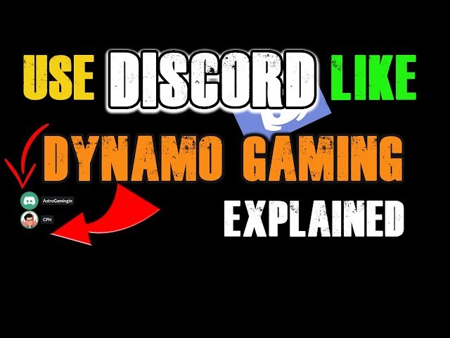 How to Use Discord Like Dynamo Gaming With Voice Overlay - Discord Part1