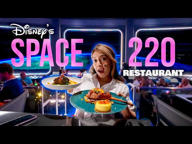 This DISNEY Restaurant Dines You In Space…Sort Of. | Space 220 Epcot