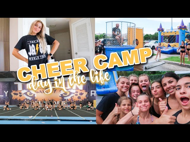 DAY IN MY LIFE: TG cheer camp, life without being a cheerleader + Amazon haul