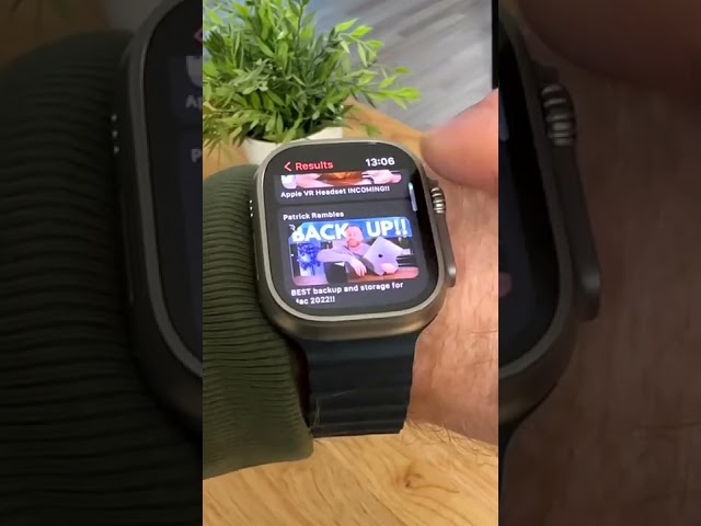 How to watch YouTube videos on Apple Watch!! 🤯