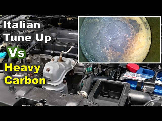 Heavy Carbon Buildup vs Italian tune up Before and After / Fuel Additive vs No Additive / Liqui Moly