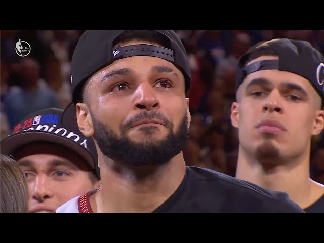 Jamal Murray Emotional After Nuggets Win Championship | 2023 NBA Finals