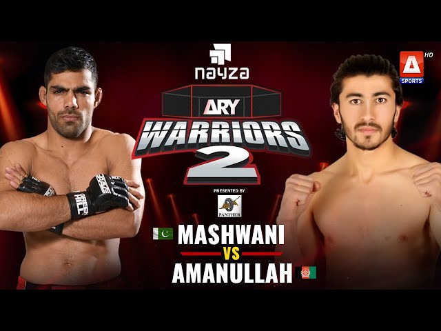FULL MATCH | Zia Mashwani 🆚 Amanullah Aymaq | MMA Pakistan | ARY Warriors2