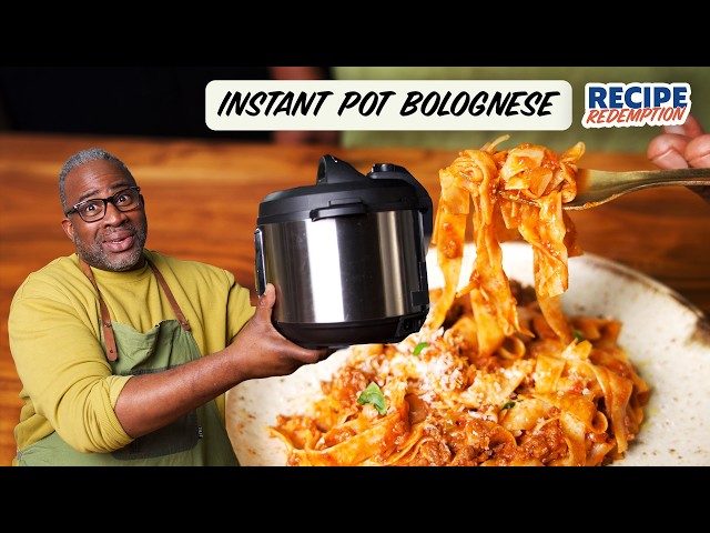 Pro Chef Fixes An Instant Pot® Pasta Bolognese | Recipe Redemption | Allrecipes