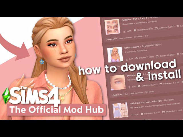 HOW TO INSTALL & DOWNLOAD CC FROM CURSEFORGE | The Sims 4 ❤️