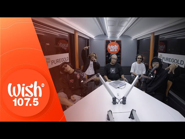 Ochomil ft. CLR, Omar Baliw, Droppout & Rhyne perform "Daan" LIVE on Wish 107.5 Bus