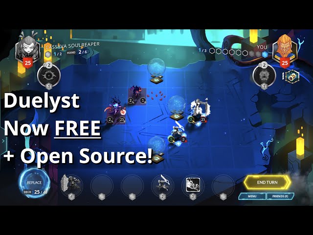 Duelyst is now OPEN SOURCE and fully free to play