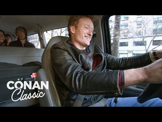 Conan Helps Out During The NYC Transit Strike | Late Night with Conan O’Brien
