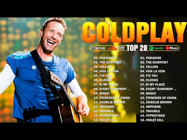 Coldplay | Coldplay Greatest Hits Song Full Album 2024 - Coldplay Best Music Playlist
