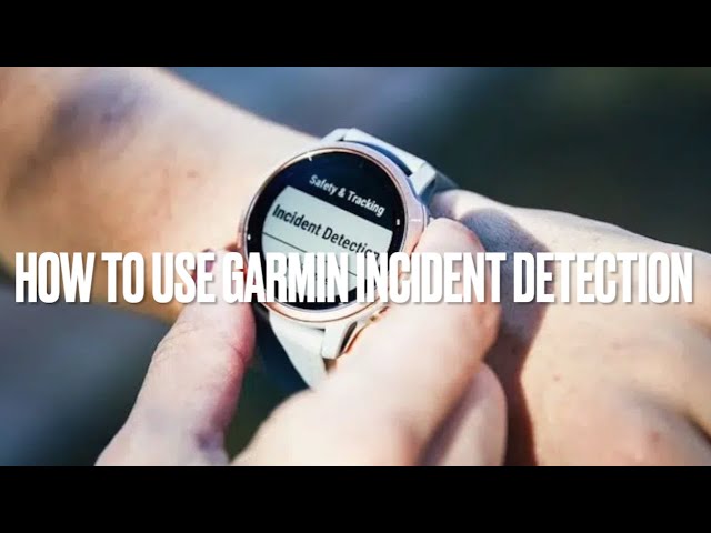 How to set-up & use Garmin Incident Detection