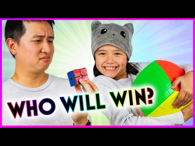 WHOSE CUBE IS THE BEST? ⚔️ Family Cube Battle!!!