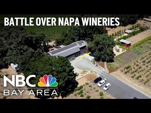 Several wineries accuse Napa County of violating their constitutional rights
