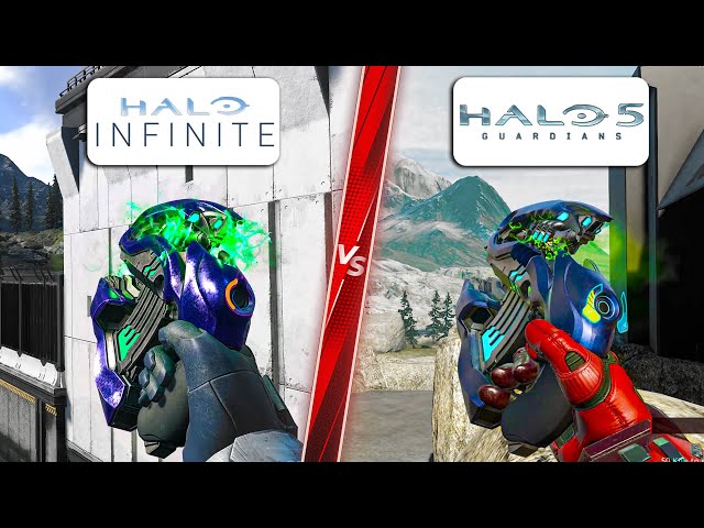 Halo Infinite vs Halo 5 - Direct Comparison! Attention to Detail & Graphics! PC ULTRA 4K