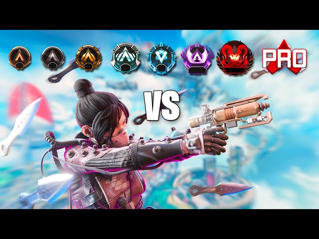 I 1v1'd EVERY RANK and A PRO PLAYER in Apex Legends