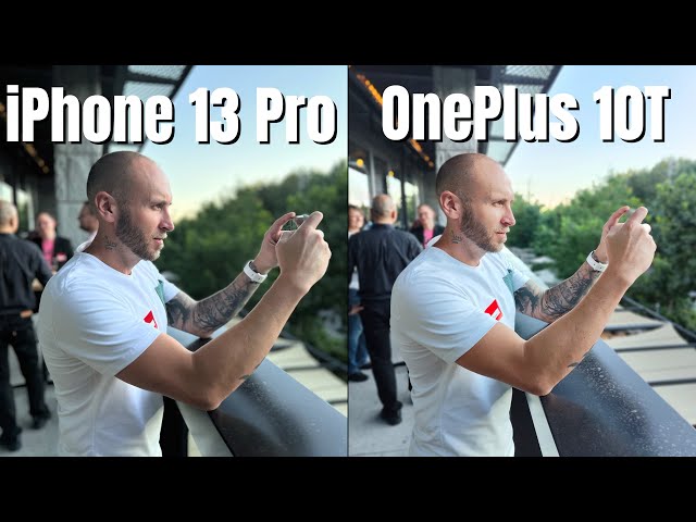 OnePlus 10T vs iPhone 13 Pro Camera Comparison