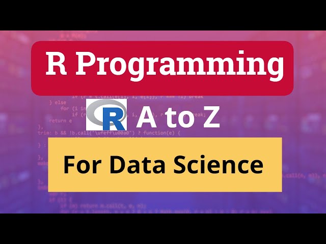 R programming for Beginners | R programming for data Science